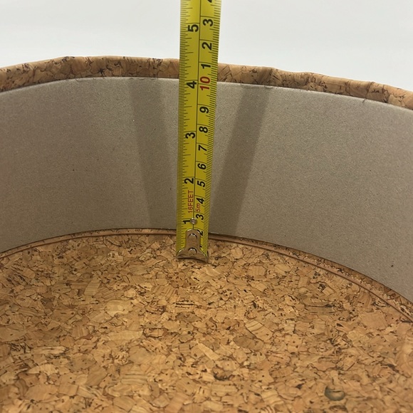 CRATE & BARREL Bambu Cork Bowl NWT - Picture 7 of 10